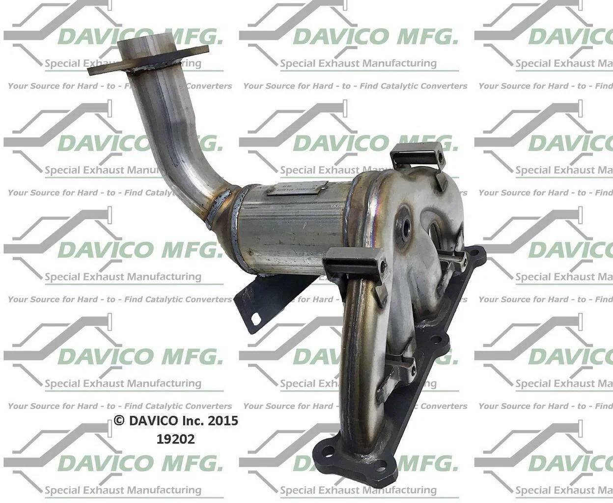2007-2017 Jeep Compass Catalytic Converter 19202